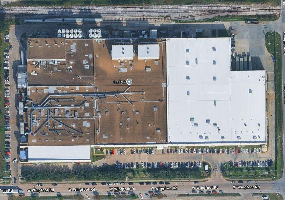 Skyview Industrial LED Lighting Design for Starpak Facility at W Wingfoot Road - Texas